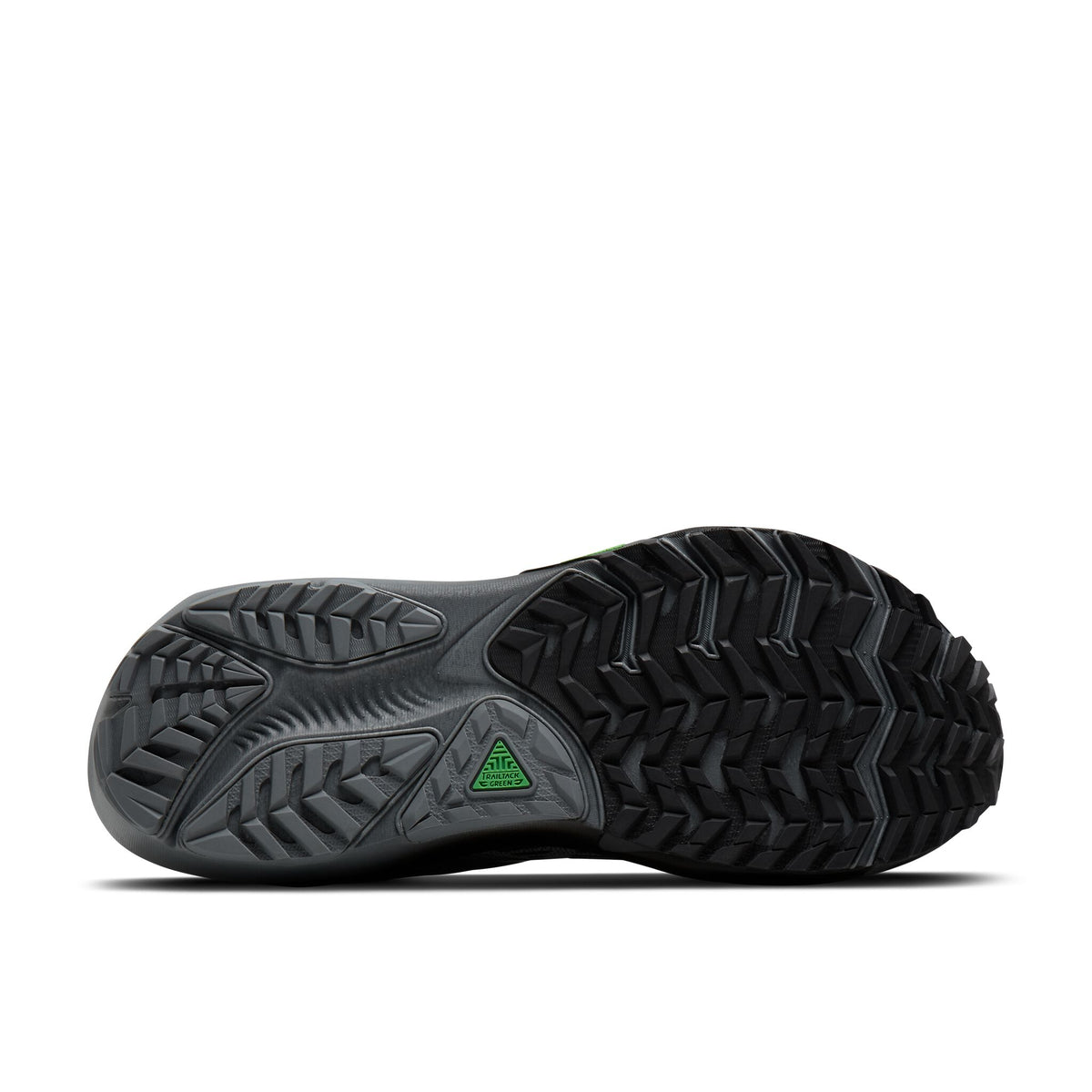 Brooks Men's Ghost Trail 004 Gray/Gray/BlackenedPearl outsole