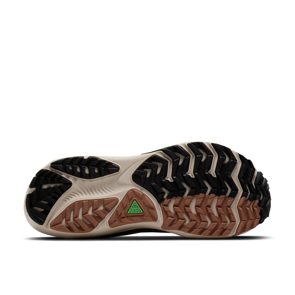 Brooks Men's Ghost Trail 080 Ebony/Black/Clove outsole