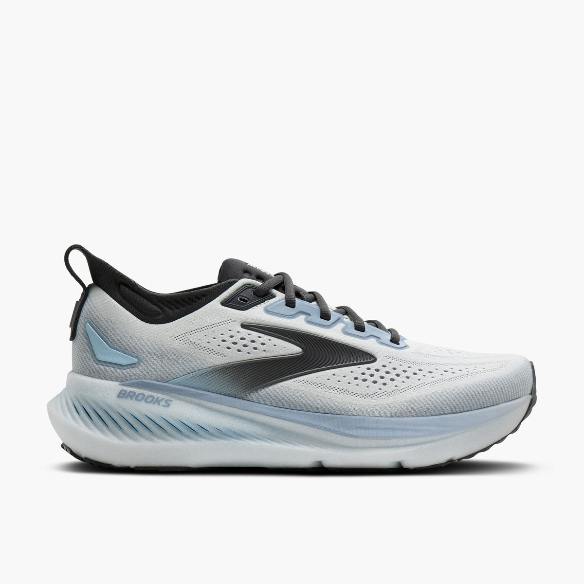 Brooks Men's Glycerin 23 163 White/Rain/BalticSea lateral