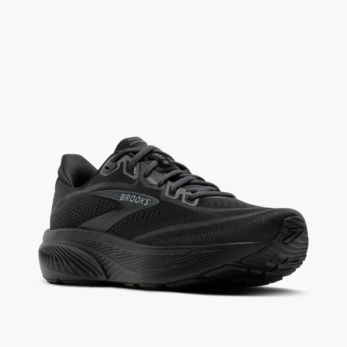 Brooks Men's Ghost 18 020 Black/Black/Ebony pair angle