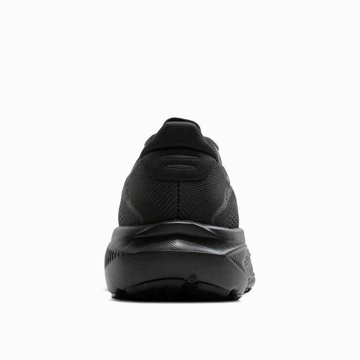 Brooks Men's Ghost 18 020 Black/Black/Ebony heel