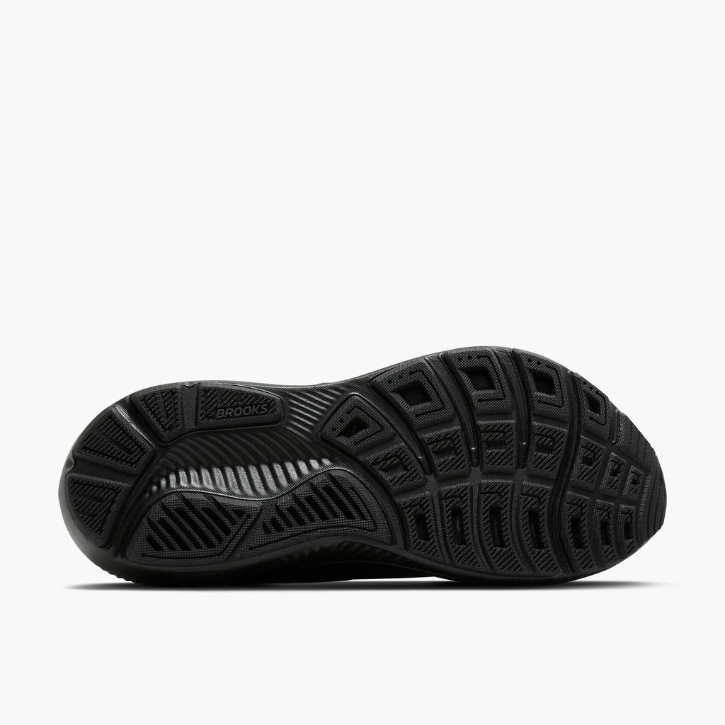 Brooks Men's Ghost 18 020 Black/Black/Ebony outsole