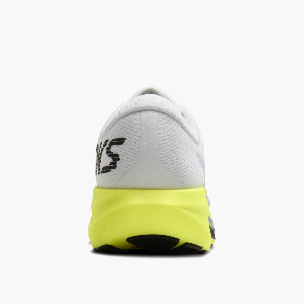 Men's Ghost Amp 130 White/Blue/Nightlife heel