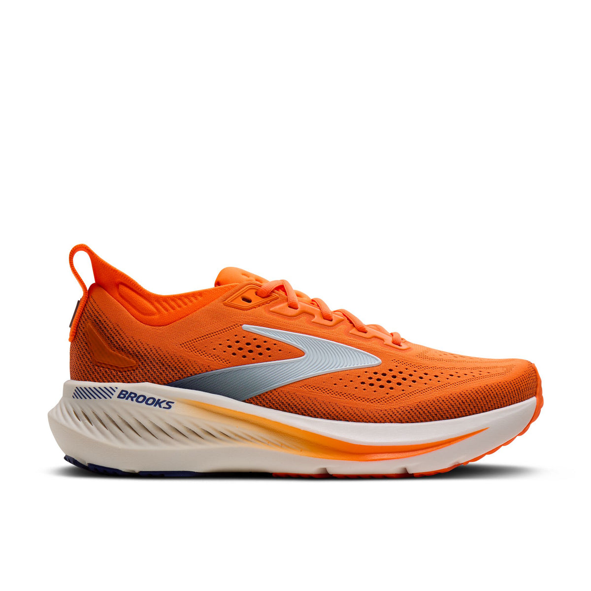 Brooks Men's Glycerin GTS 23 844 ShockingOrange/Blue/White lateral