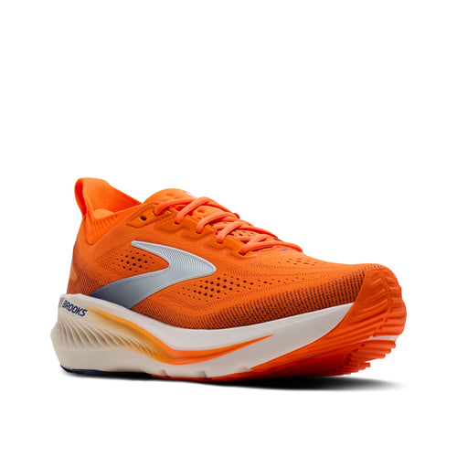 Brooks Men's Glycerin GTS 23 844 ShockingOrange/Blue/White pair angle