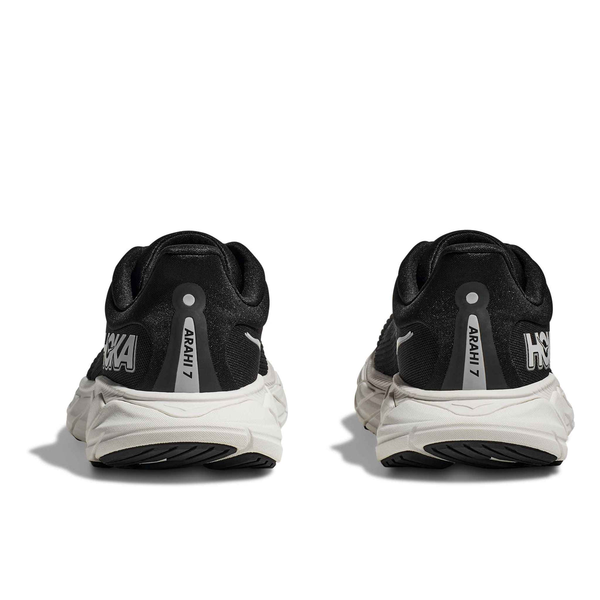 Hoka Men's Arahi 7 Wide BWHT Black/white top