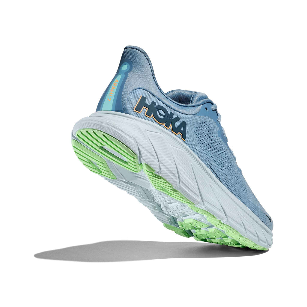 Hoka Men's Arahi 7 Wide SSK Brown/Gray heel