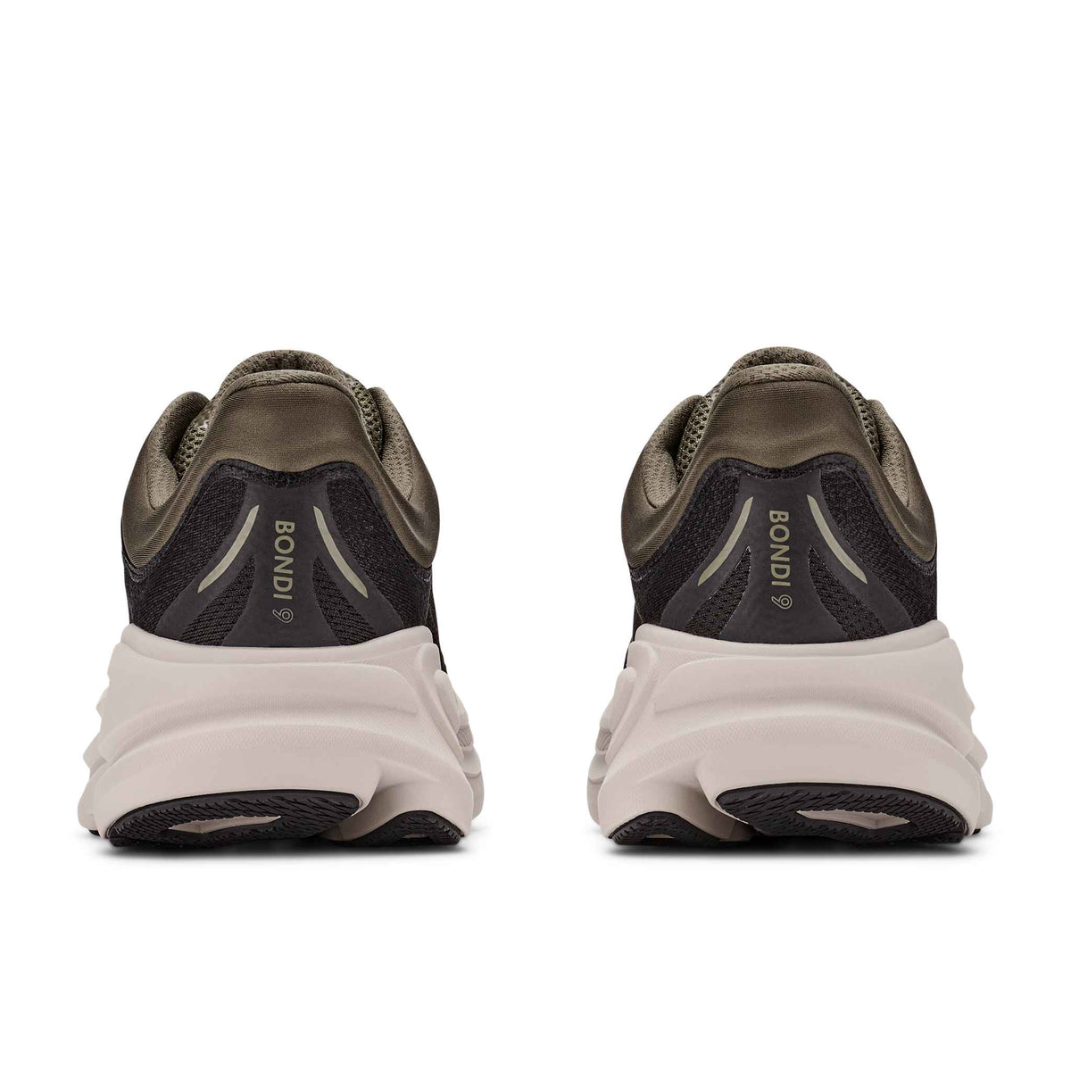 Hoka Men's Bondi 9 BKRV Black/RiverRockGrey top