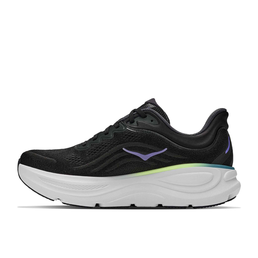 Hoka Men's Bondi 9 BNNY Black/NeonYuzu detail 2