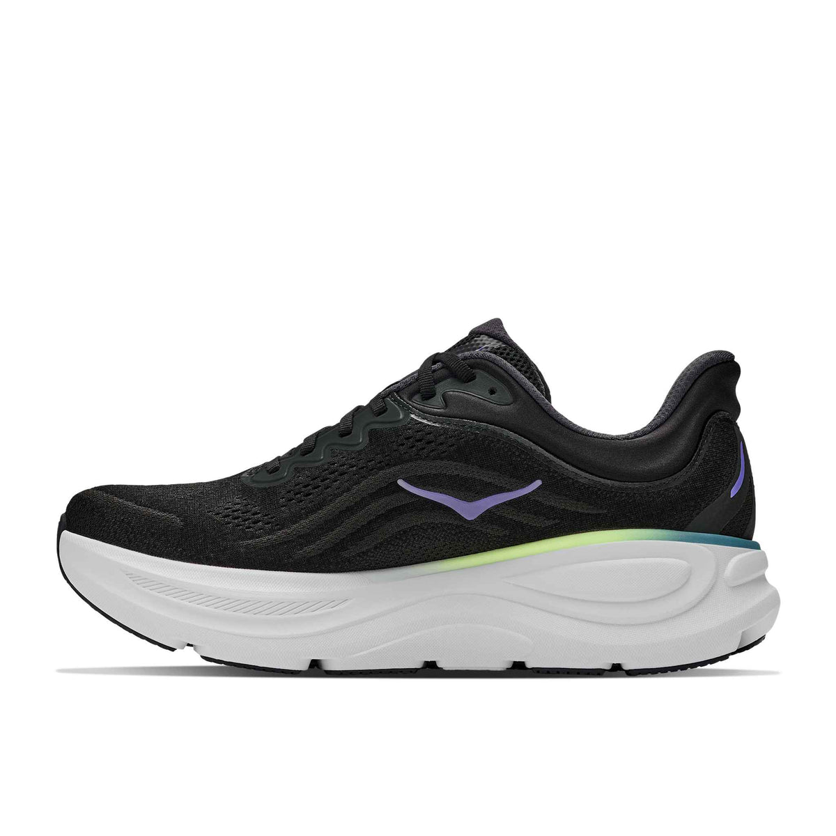 Hoka Men's Bondi 9 BNNY Black/NeonYuzu detail 2