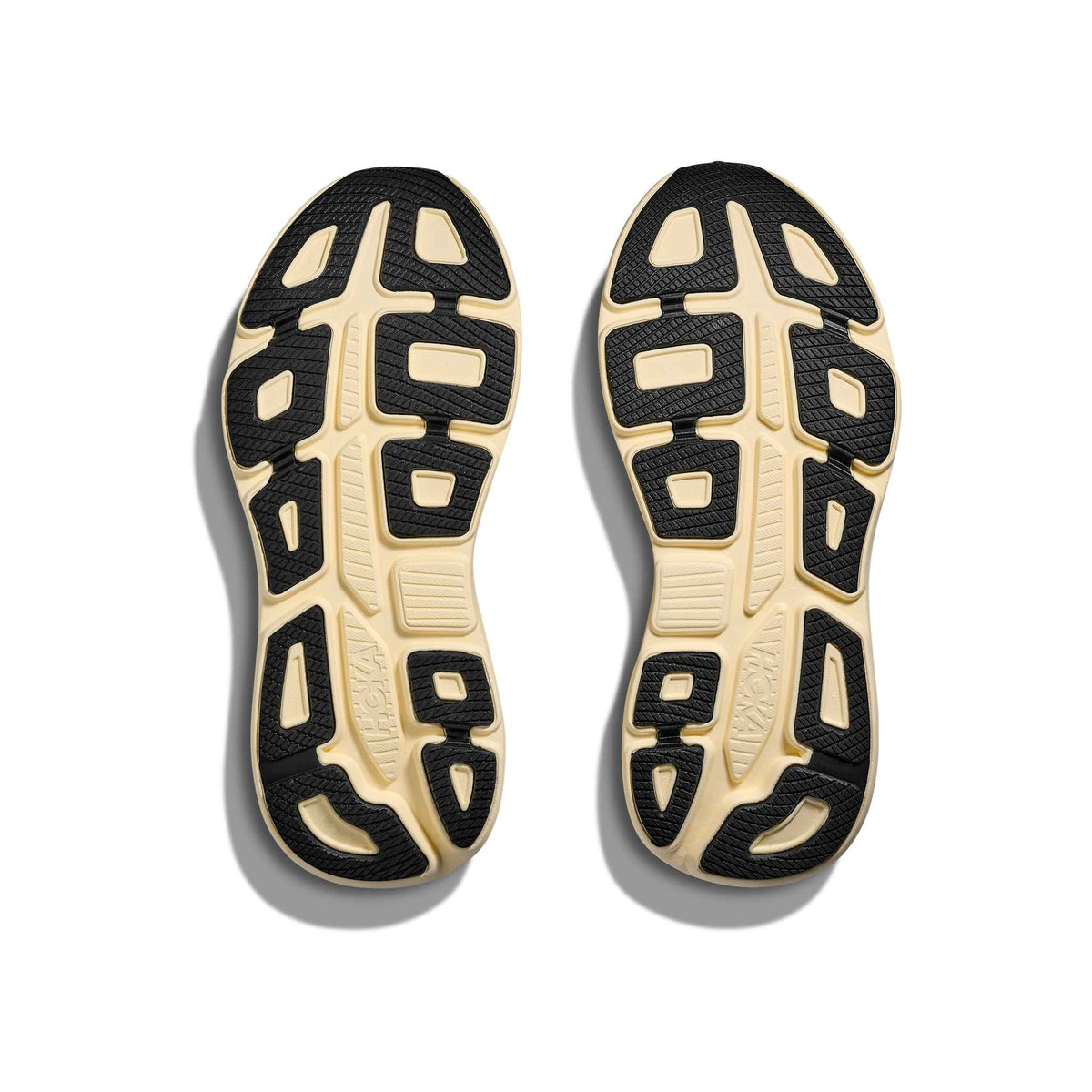 Hoka Men's Bondi 9 CWG CarbonBlack/YellowGold detail