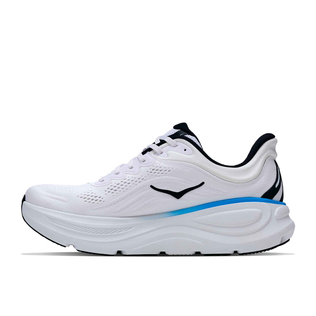 Hoka Men's Bondi 9 FLCK Frost/Black detail 2