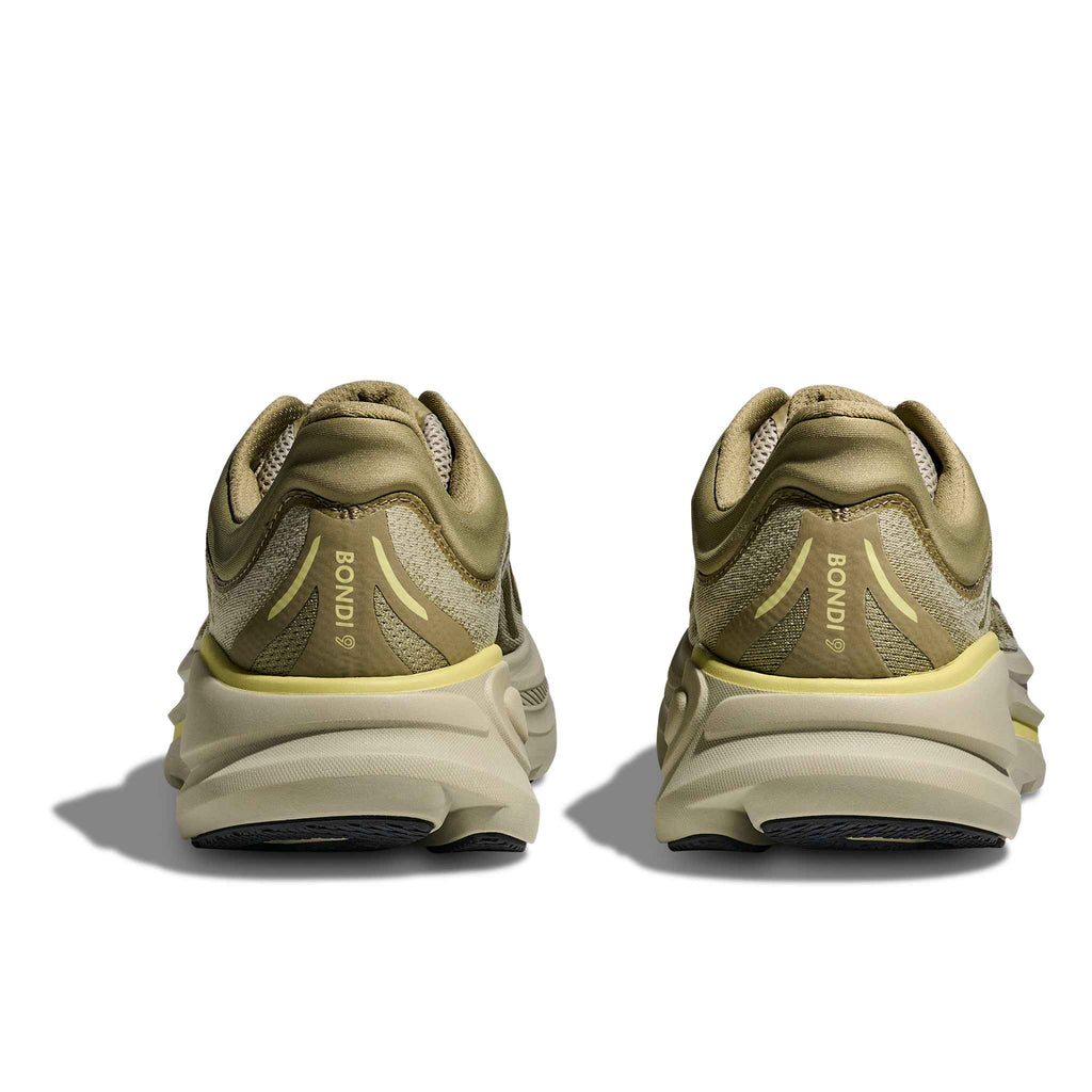 Hoka Men's Bondi 9 GSSL Grassland/OysterMushroom top