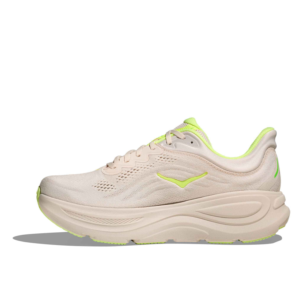 Hoka Men's Bondi 9 GYZ Grout/NeonYuzu detail 2