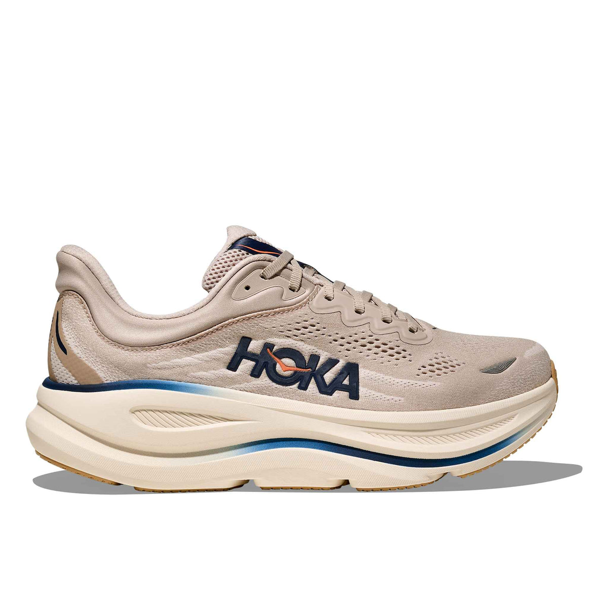 Hoka Men's Bondi 9 SCCG Stucco/Grout lateral