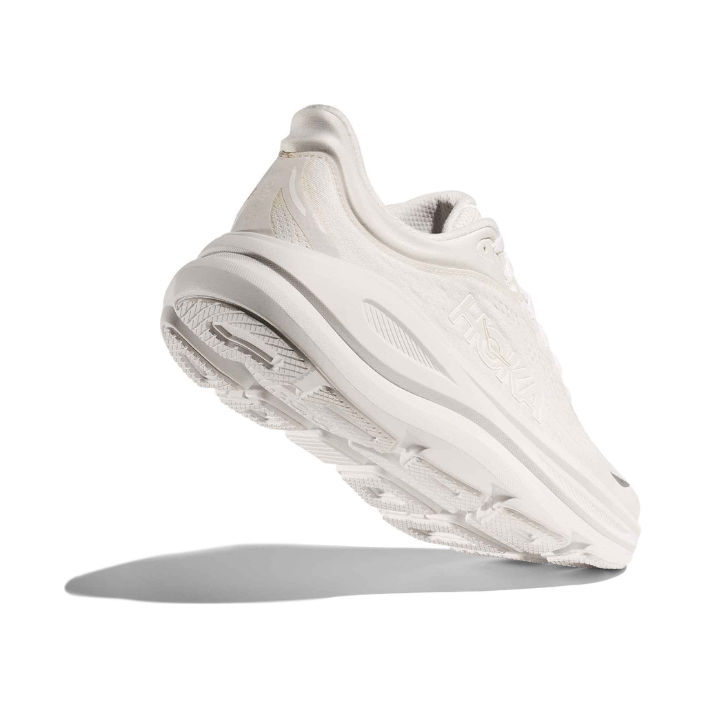 Hoka Men's Bondi 9 WWH White/White heel