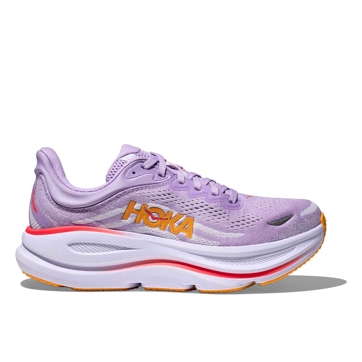Hoka Women's Bondi 9 AGH AsterFlower/StarlightGlow lateral