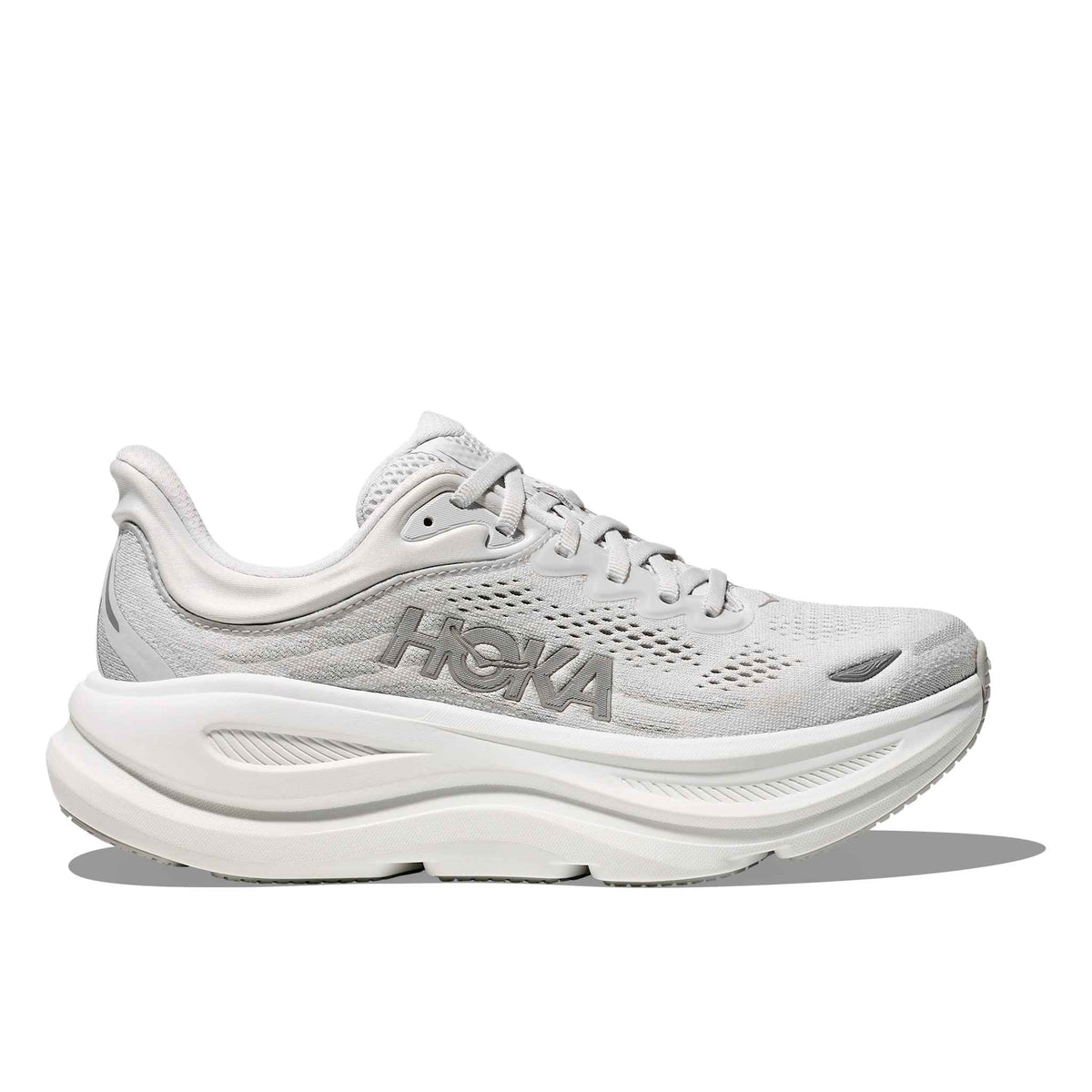 Hoka Women's Bondi 9 SDSTS Stardust/Silver lateral