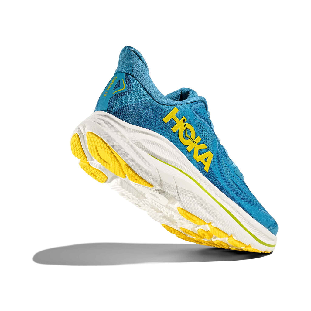 Hoka Men's Clifton 10 ALF AlpineBlue/FoggyNight heel