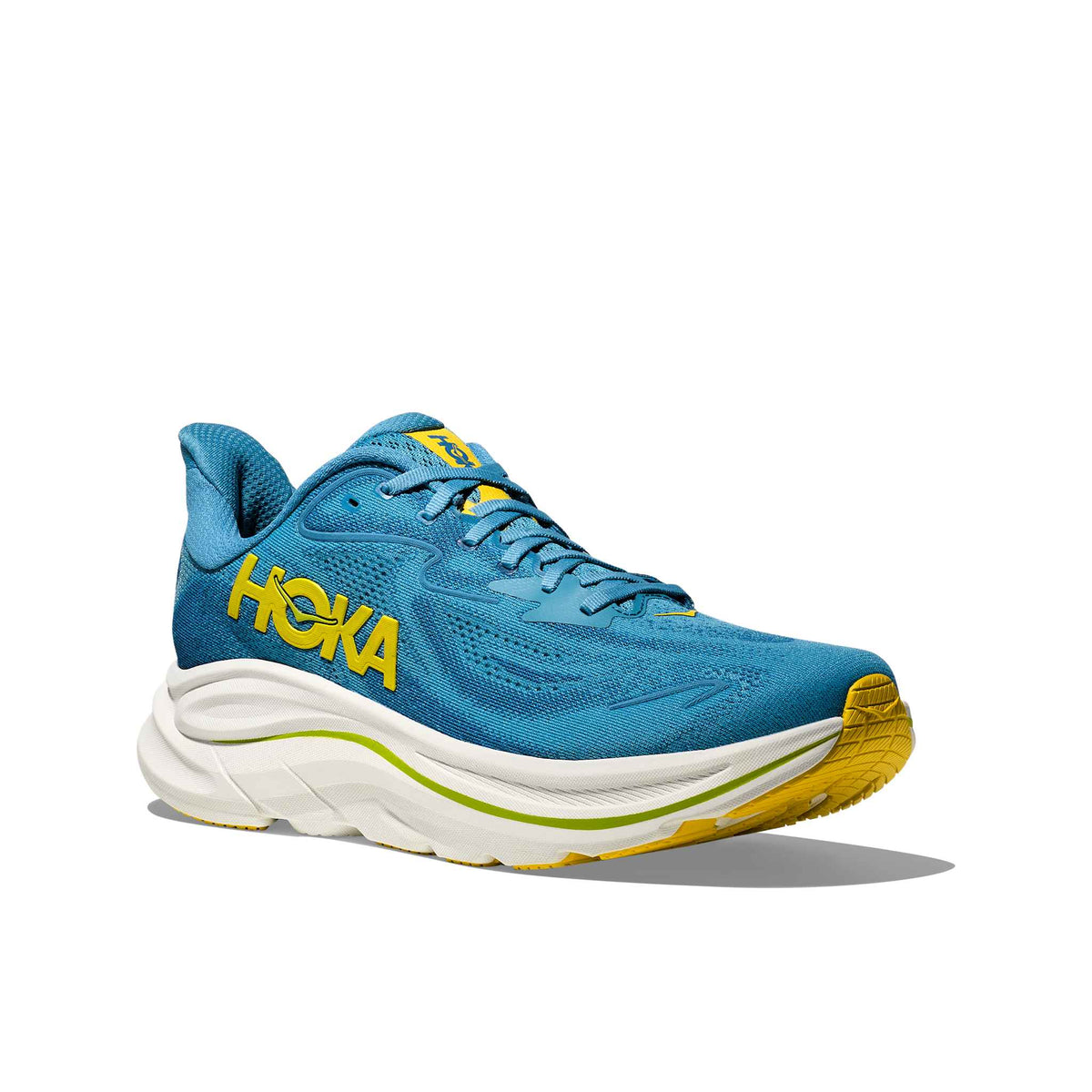Hoka Men's Clifton 10 ALF AlpineBlue/FoggyNight outsole