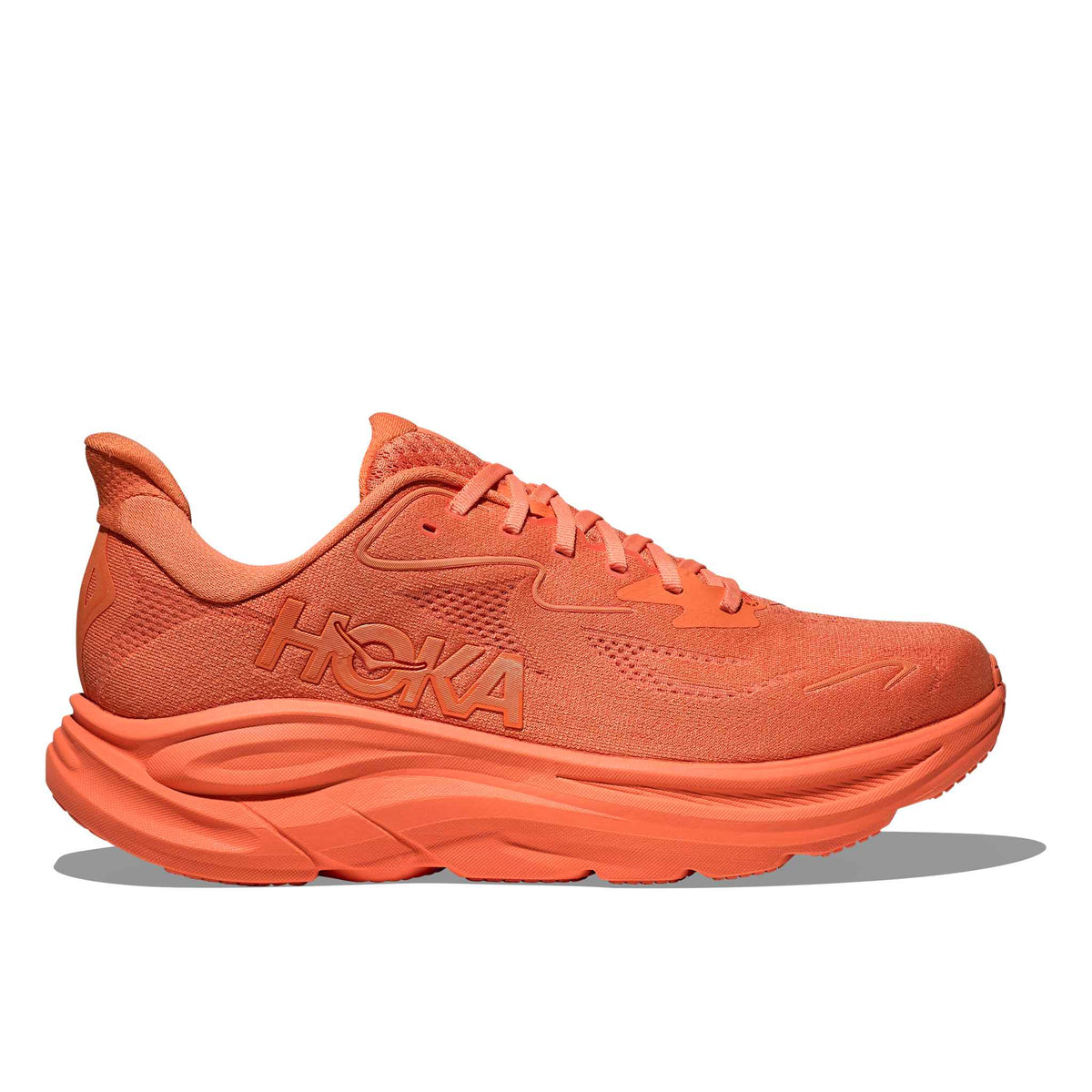 Hoka Men's Clifton 10 PRSM Persimmon/Persimmon lateral