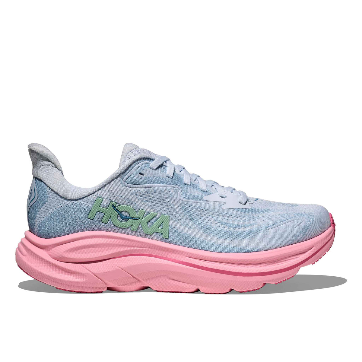 Hoka Women's Clifton 10 OTP Overcast/Petal lateral