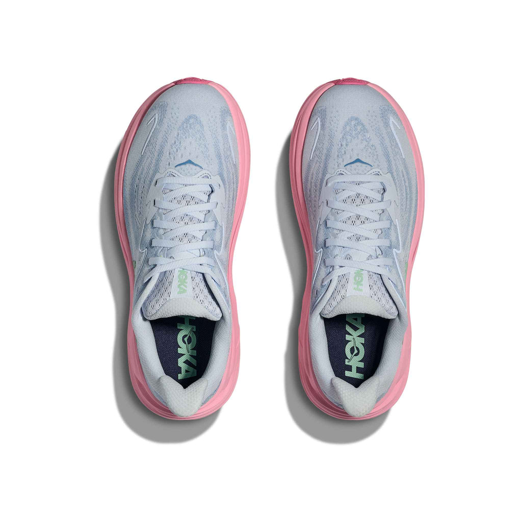 Hoka Women's Clifton 10 OTP Overcast/Petal pair angle