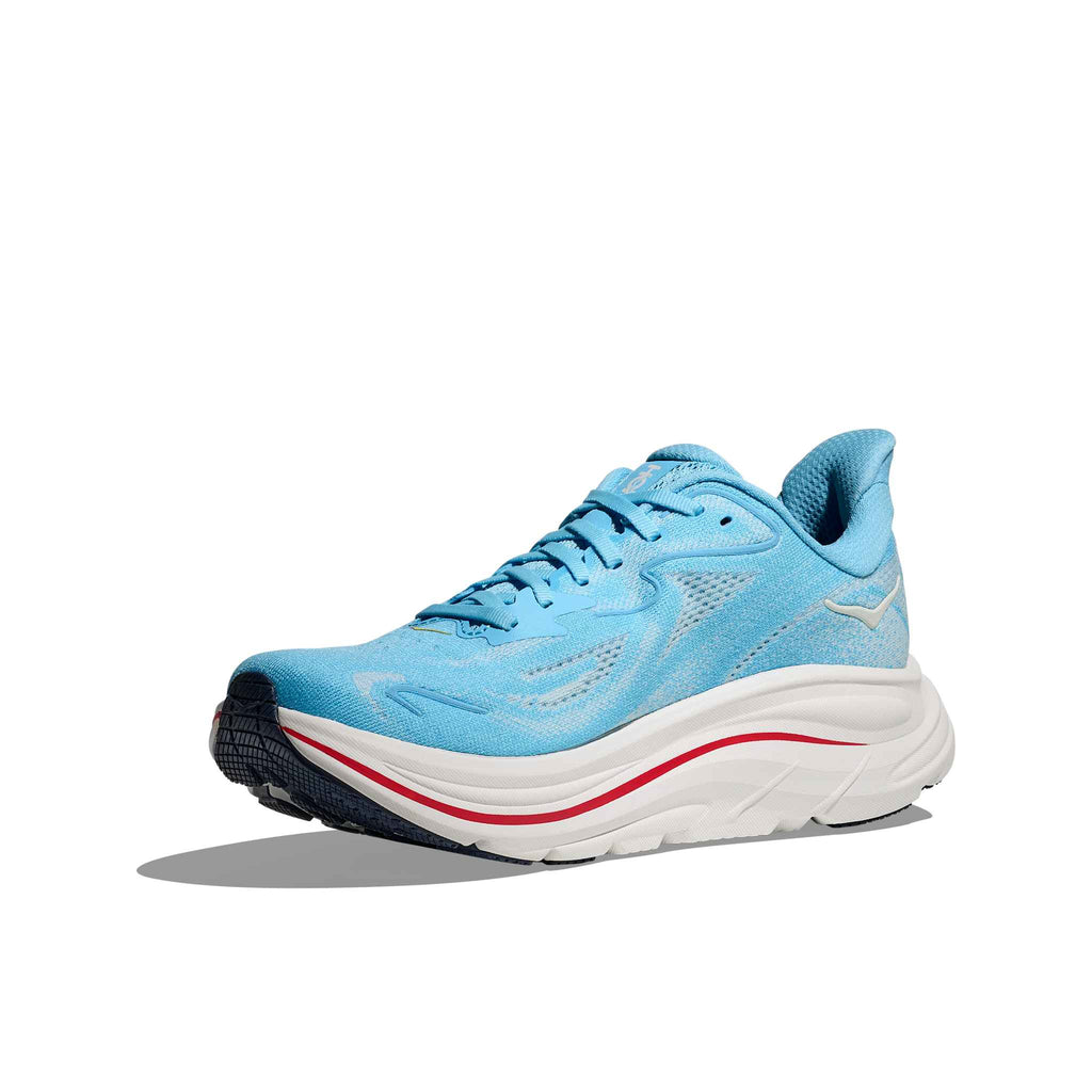 Hoka Women's Clifton 10 SBLF SoaringBlue/Frost medial