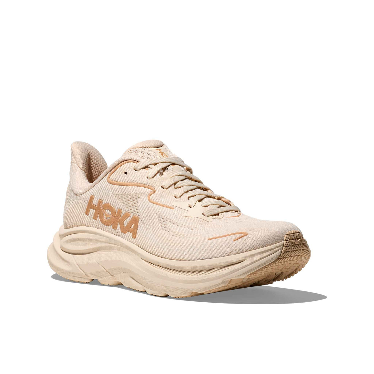 Hoka Women's Clifton 10 VCH Vanilla/Birch outsole