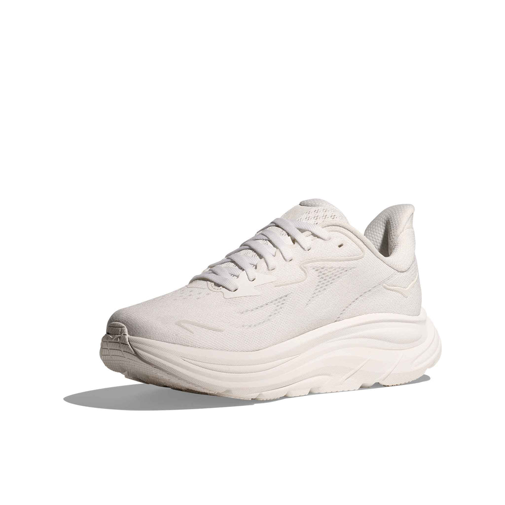 Hoka Women's Clifton 10 WWH White/White medial
