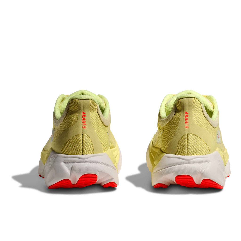 Hoka Women's Arahi 8 SYZ Sunlight/NeonYuzu top