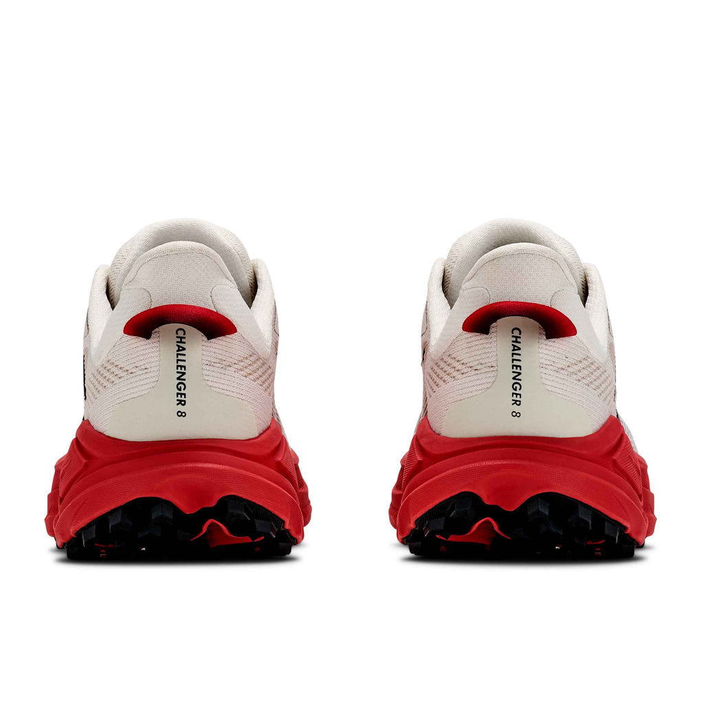 Hoka Women's Challenger 8 ARNT Alabaster/BurntRed top