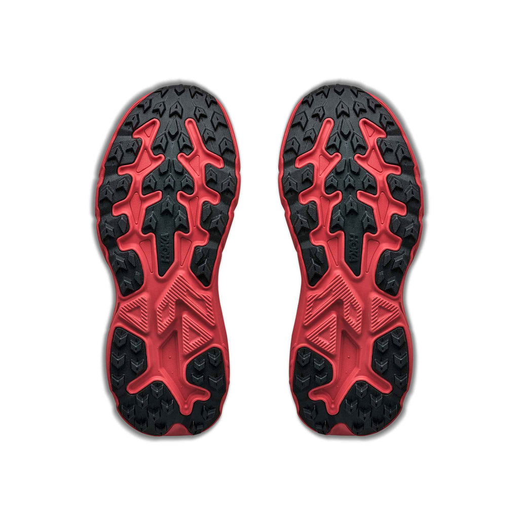 Hoka Women's Challenger 8 ARNT Alabaster/BurntRed detail
