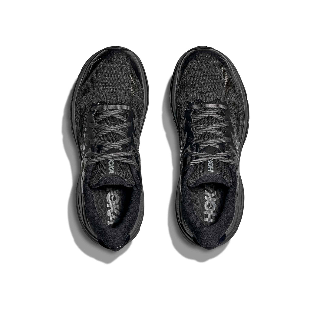 Hoka Women's Challenger 8 BCKT Black/OuterOrbit pair angle