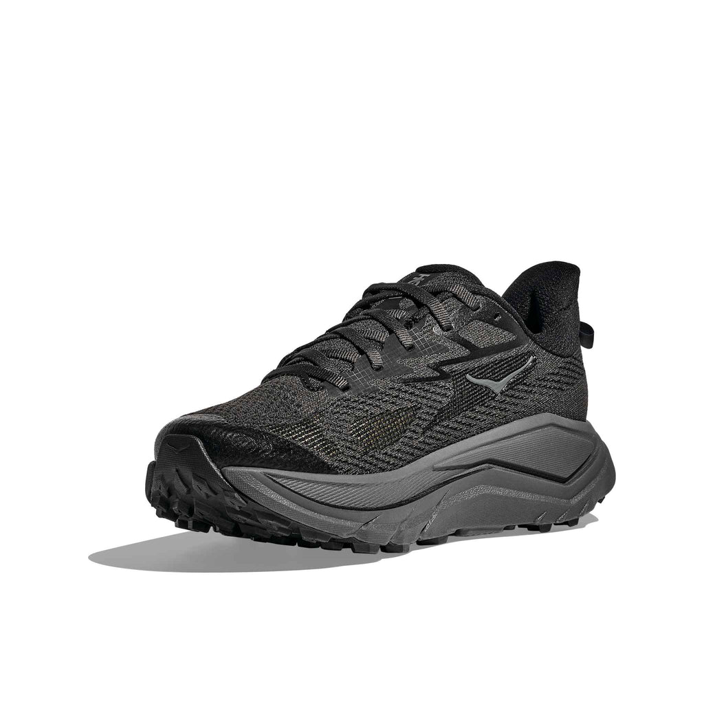 Hoka Women's Challenger 8 BCKT Black/OuterOrbit medial