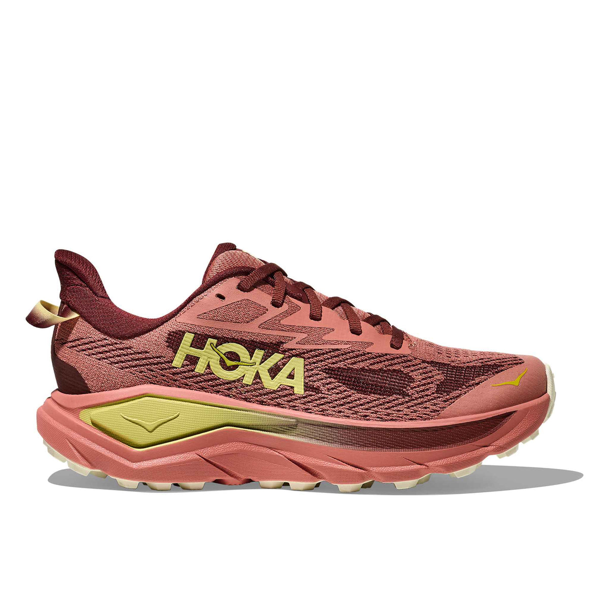 Hoka Women's Challenger 8 BSHD Blush/DarkCedar lateral