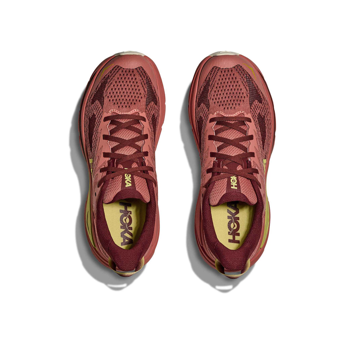 Hoka Women's Challenger 8 BSHD Blush/DarkCedar pair angle