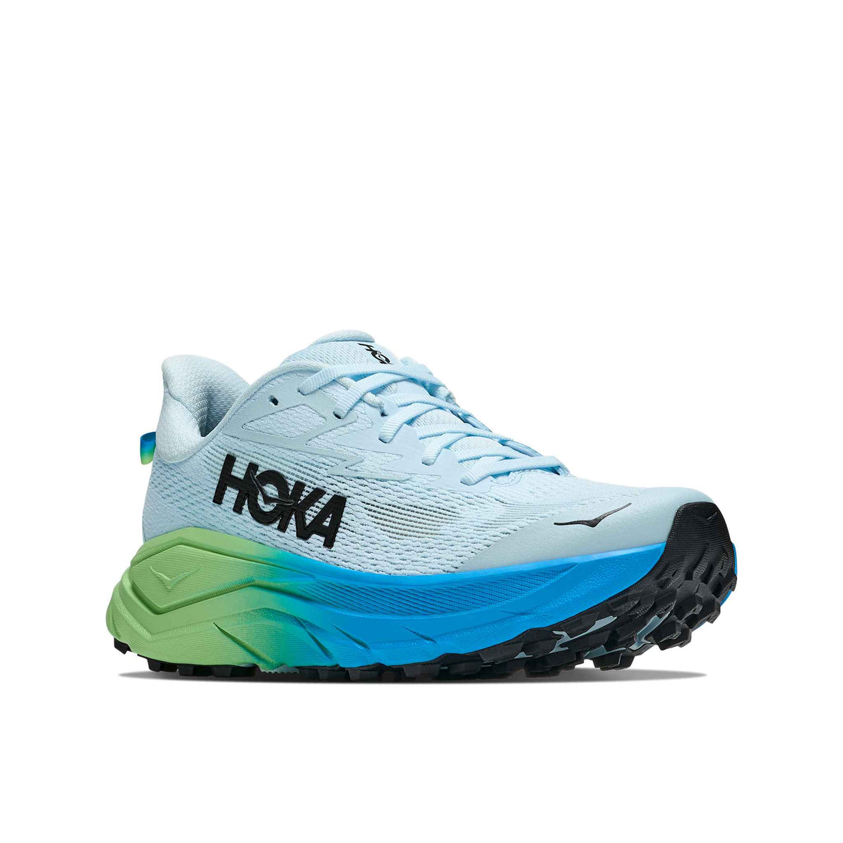 Hoka Women's Challenger 8 GBLT GlimmeringBlue/TartApple outsole