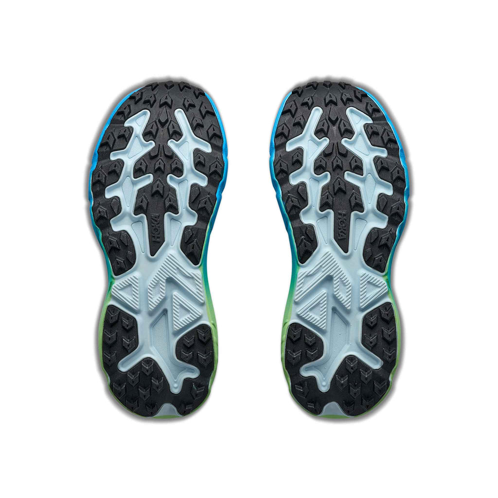 Hoka Women's Challenger 8 GBLT GlimmeringBlue/TartApple detail