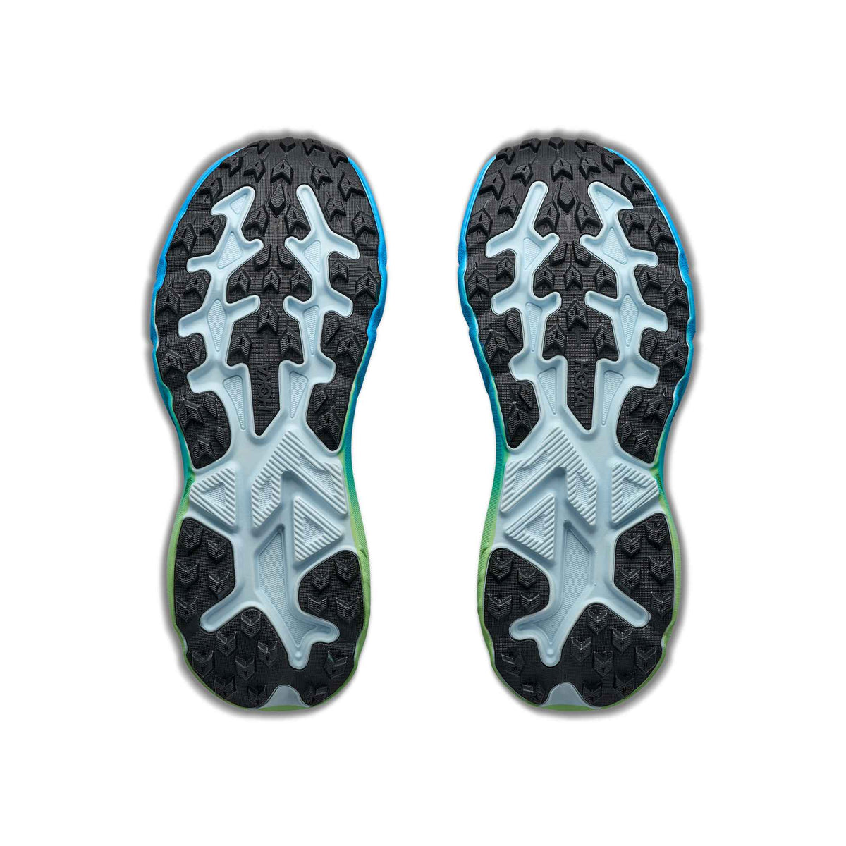 Hoka Women's Challenger 8 GBLT GlimmeringBlue/TartApple detail