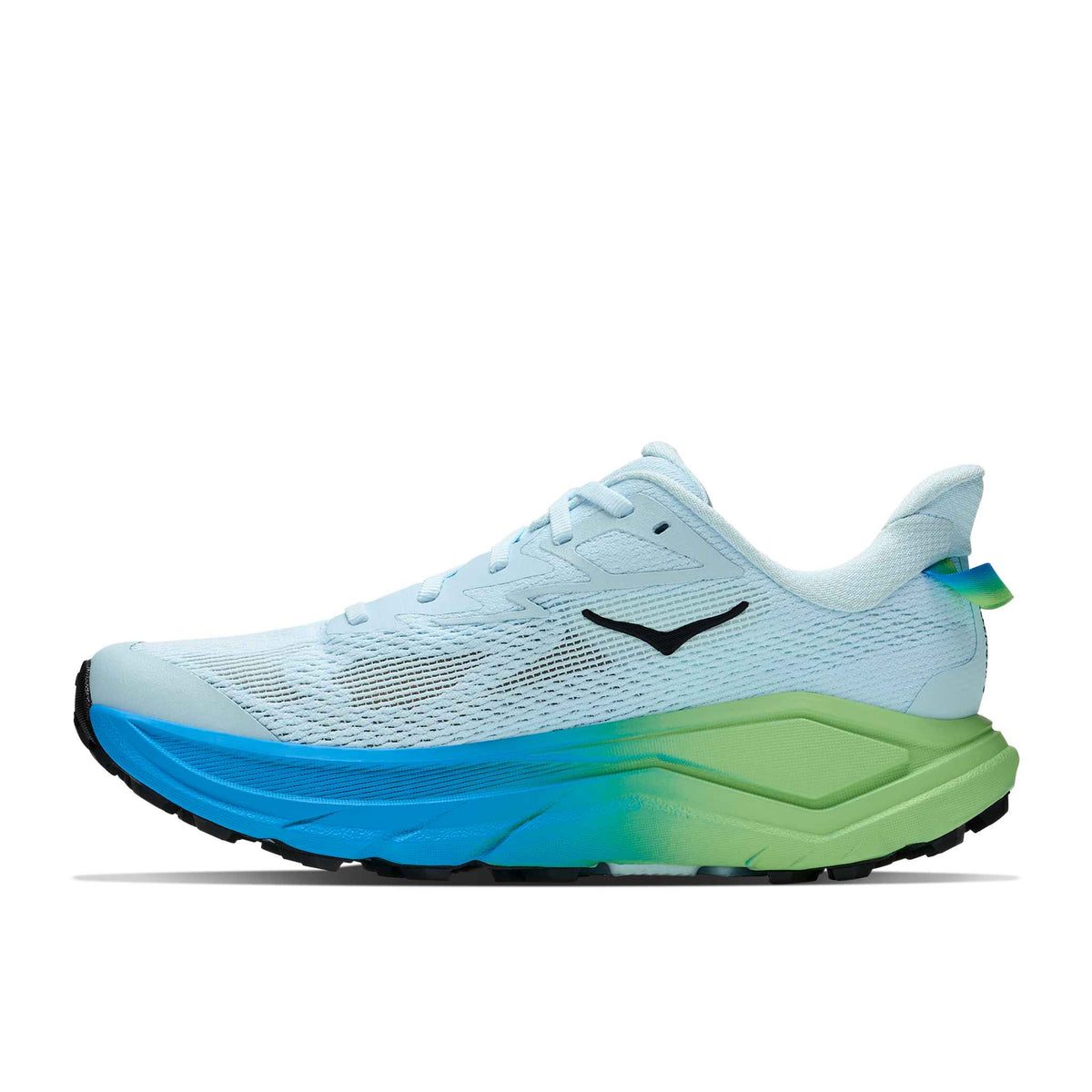 Hoka Women's Challenger 8 GBLT GlimmeringBlue/TartApple detail 2