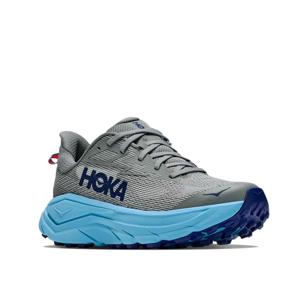 Hoka Women's Challenger 8 GYSR GalacticGrey/SoaringBlue outsole