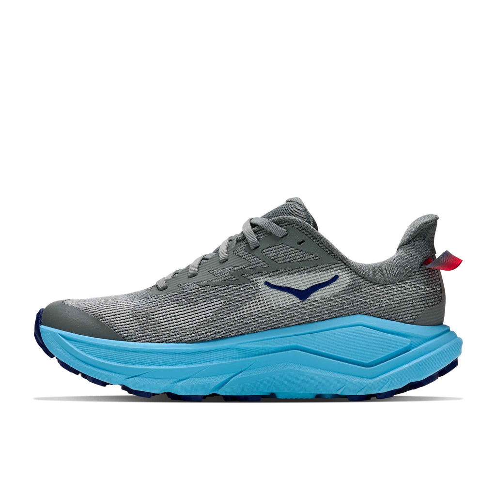 Hoka Women's Challenger 8 GYSR GalacticGrey/SoaringBlue detail 2