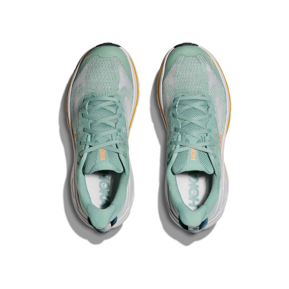 Hoka Women's Challenger 8 JDC Jade/CosmicGrey pair angle