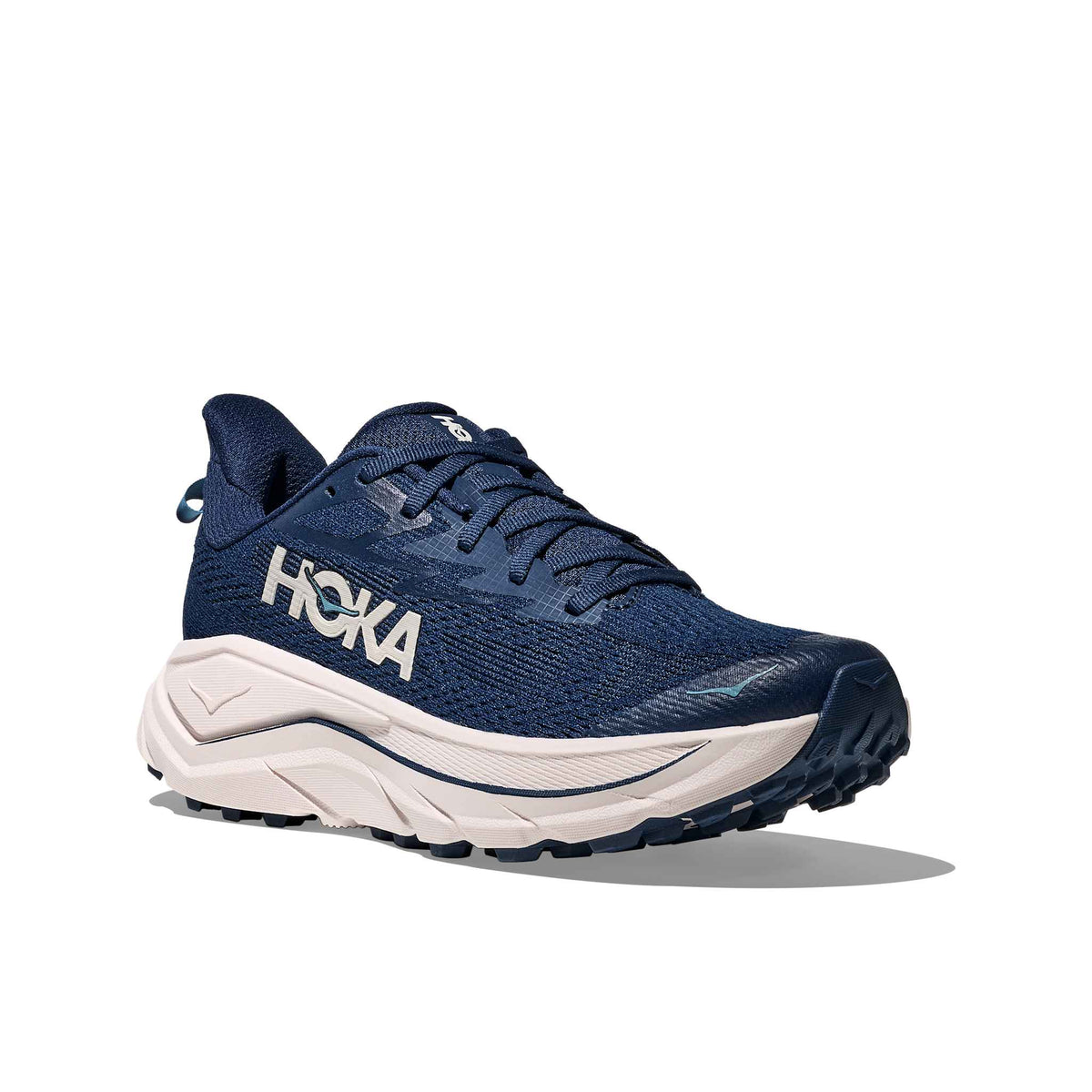 Hoka Women's Challenger 8 MGRT MidnightBlue/Grout outsole