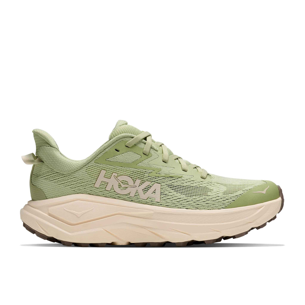 Hoka Women's Challenger 8 MNNG MorningDew/Alabaster lateral