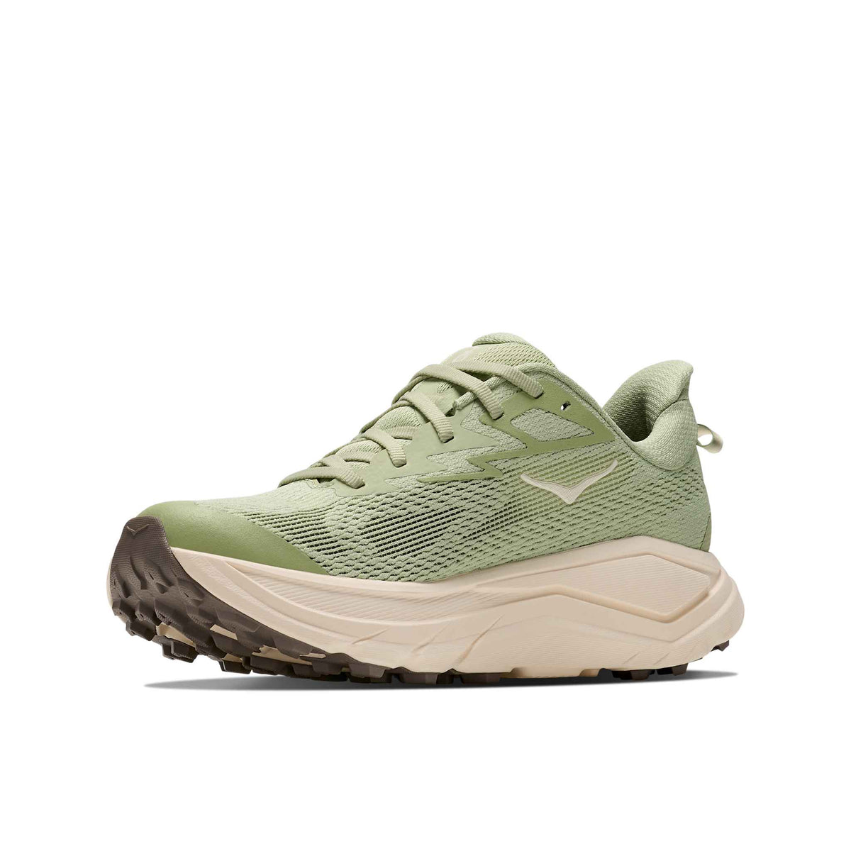 Hoka Women's Challenger 8 MNNG MorningDew/Alabaster medial