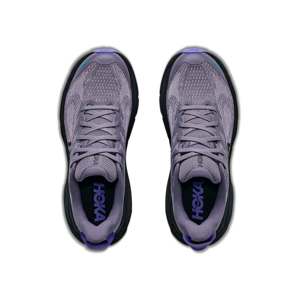Hoka Women's Challenger 8 PGB PurpleFog/Black pair angle