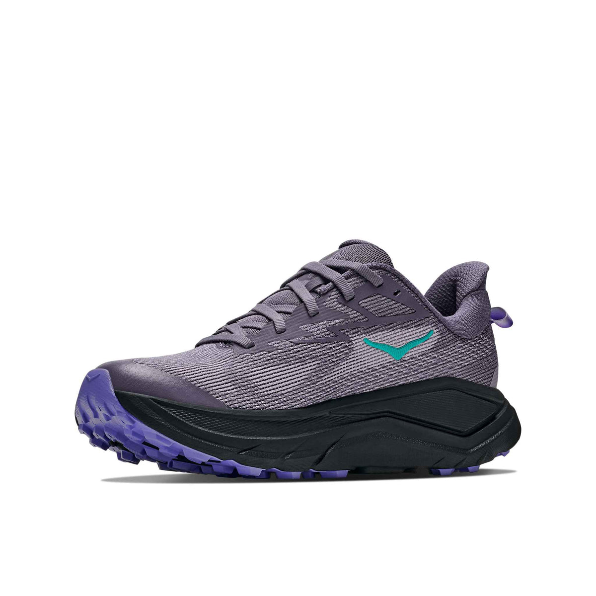 Hoka Women's Challenger 8 PGB PurpleFog/Black medial