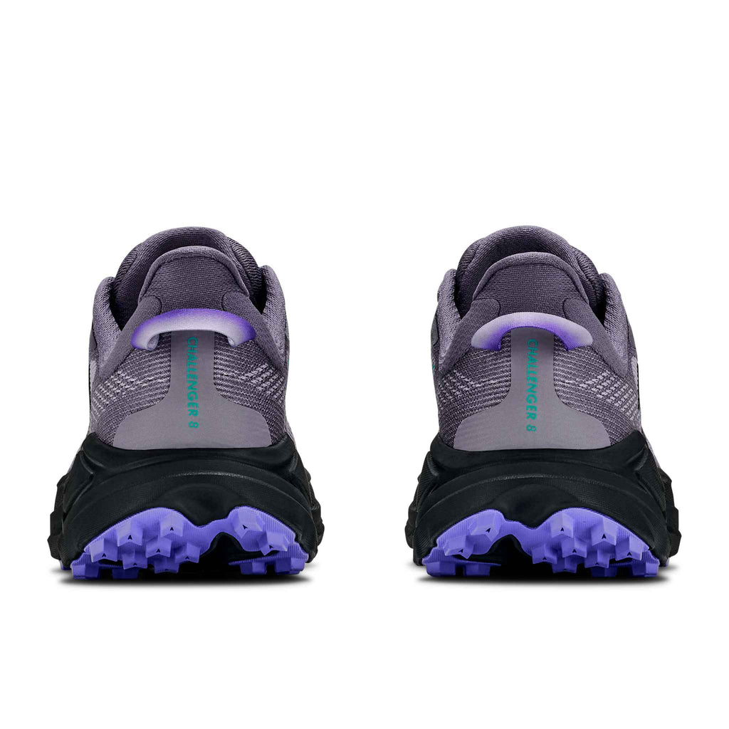 Hoka Women's Challenger 8 PGB PurpleFog/Black top